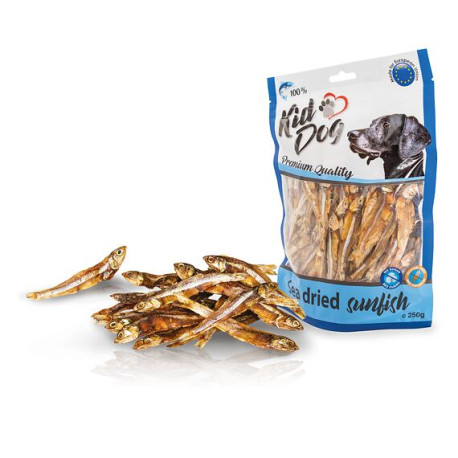Pochoutka KIDDOG mořské sluneční rybičky 250g