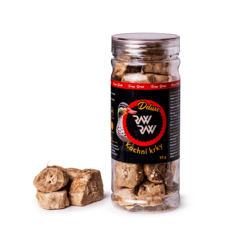 Raw Raw poch. Deluxe mrazem sušené Kachní krky 55g