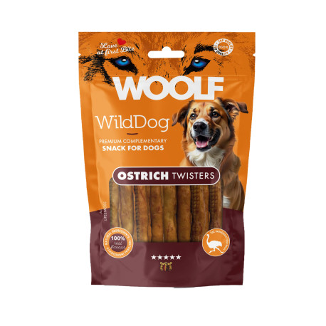 WOOLF WildDog poch. Twister Ostrich 100g