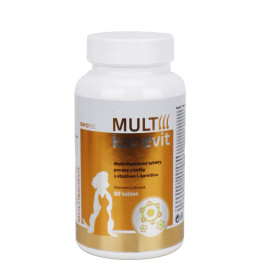 MULTIkanevit tablety pro psy a kočky 80tbl