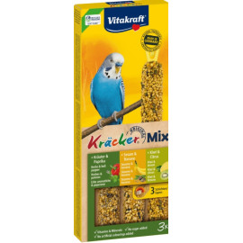 Vitakraft Bird Kräcker  fig/sesam/budgies tyč 3ks