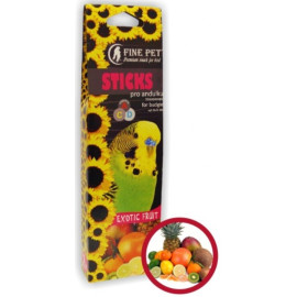 FINE PET Tyčinka Andulka exot ovoce 2ks/110g