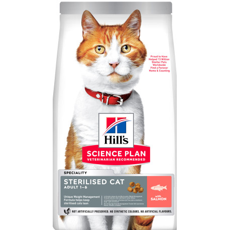 Hill's Fel. SP Adult Sterilised Cat Salmon 10kg