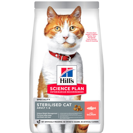 Hill's Fel. SP Adult Sterilised Cat Salmon 15kg