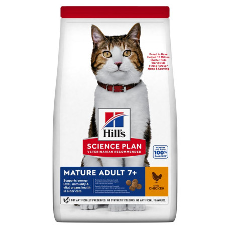 Hill's Fel. SP Mature Adult 7+ Chicken 1,5kg