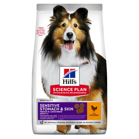 Hill's Can. SP Sensitive Adult Medium Chicken 2,5kg