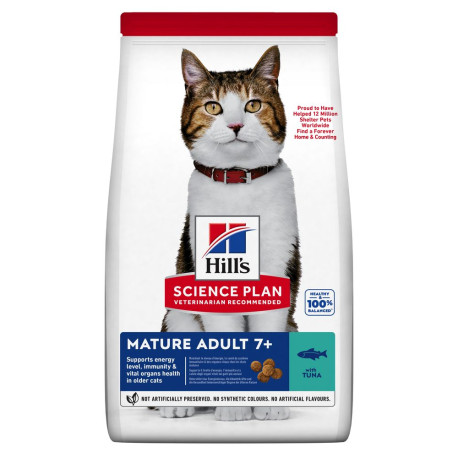 Hill's Fel. SP Mature Adult 7+ Tuna 10kg