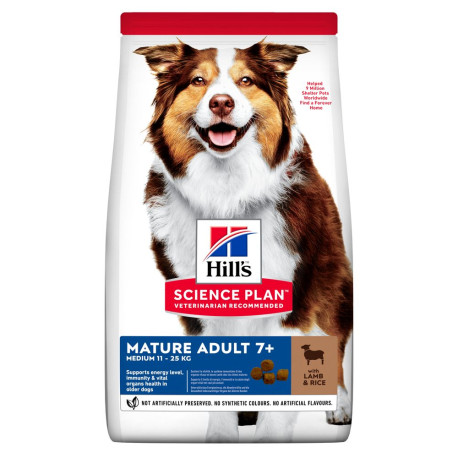 Hill's Can. SP Mature Adult 7+ Medium Lamb&Rice 14kg