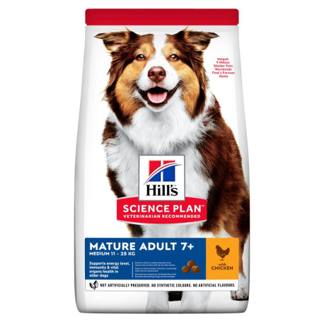 Hill's Can. SP Mature Adult 7+ Medium Chicken 2,5kg
