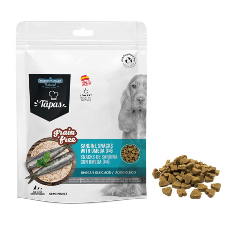 Tapas Gourmet Snack for dog Sardine with Omega3,6 150g