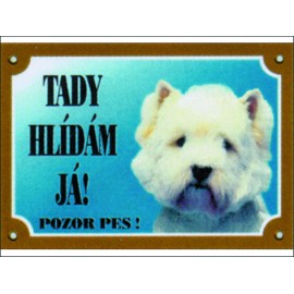 Tabulka DAFIKO west highland white terrier 1ks