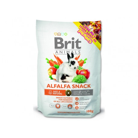 Snack BRIT Animals Alfalfa for Rodents 100g