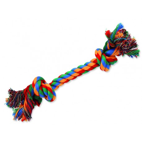Uzel DOG FANTASY bavlněný barevný 2 knoty 25 cm 1ks
