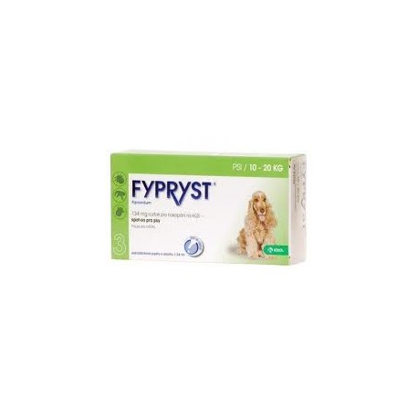 Fypryst Spot-on Dog M sol 1x1,34ml (10-20kg)