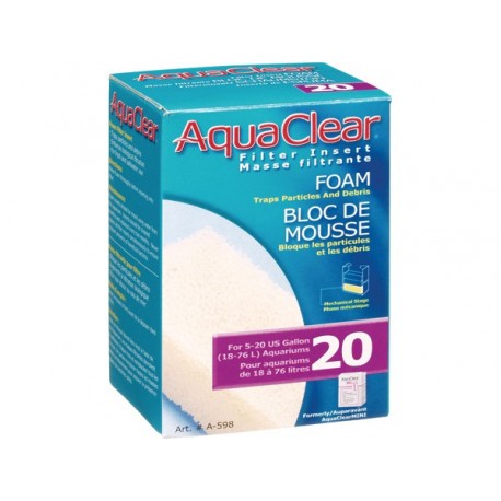 Náplň molitan AQUA CLEAR 20 (AC mini) 1ks