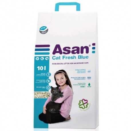 ASAN Cat Fresh blue 10l