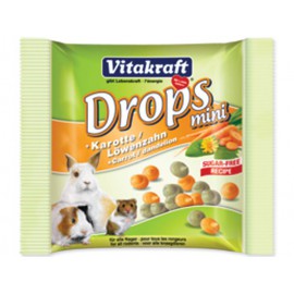 Drops VITAKRAFT Happy Karotte Rabbit 40g