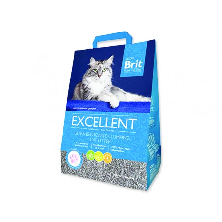 Kočkolit BRIT Fresh for Cats Excellent Ultra Bentonite 5kg