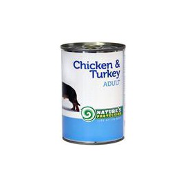 Nature's Protection Dog konzerva Adult kuře/krůta 400 g