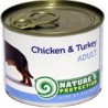 Nature's Protection Dog konzerva Adult kuře/krůta 200 g