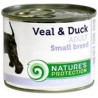 Nature's Protection Dog konzerva Small telecí/kachna 200 g
