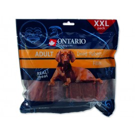 Snack ONTARIO Dog Dry Rabbit Fillet 500g