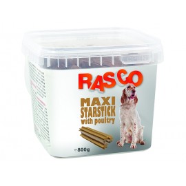 Pochoutka RASCO Dog hvězdy natural s drůbeží 800g