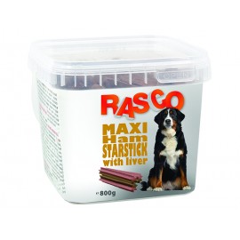 Pochoutka RASCO Dog hvězdy šunkové s játry 800g
