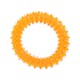 Hračka DOG FANTASY kroužek vroubkovaný oranžový 7 cm 1ks