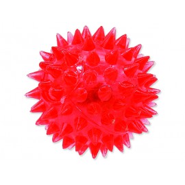 Hračka DOG FANTASY míček LED růžový 5 cm 1ks