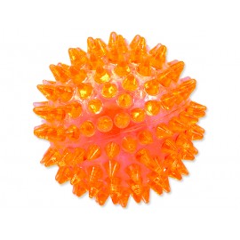 Hračka DOG FANTASY míček pískací oranžový 8 cm 1ks