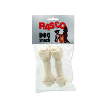 Uzle RASCO Dog buvolí bílé 11 cm 2ks