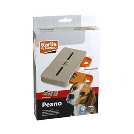 Karlie-Flamingo Interaktivní dřevěná hračka PEANO 22x12cm