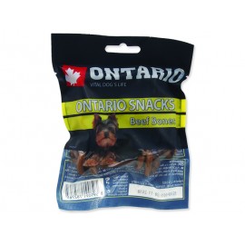 Snack ONTARIO Dog Rawhide Bone 7,5 cm 5ks