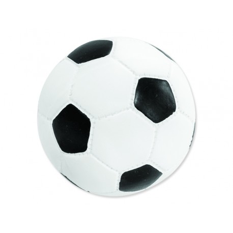 Hračka DOG FANTASY Latex fotbalový míč se zvukem 7,5 cm 1ks