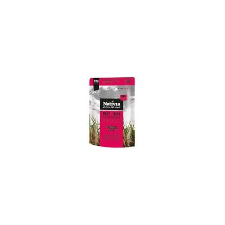 Nativia Dog REAL Meat Beef & Rice 8 kg