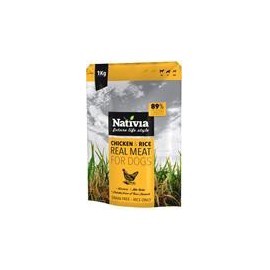 Nativia Dog REAL Meat Chicken & Rice 1 kg