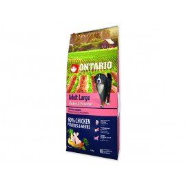 ONTARIO Dog Adult Large Chicken & Potatoes & Herbs 12kg