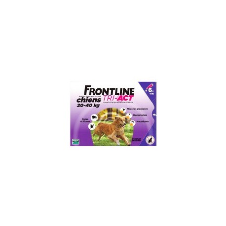Frontline Tri-Act pro psy Spot-on L (20-40 kg) 1 pip
