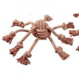 Hračka pes Chobotnice 8,5x10cm bavlna KAR 1ks
