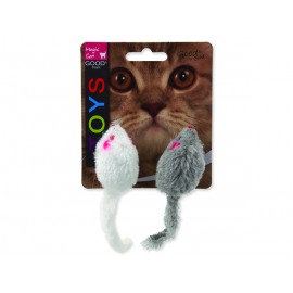 Hračka MAGIC CAT myšky chrastící s catnipem 11 cm 2ks
