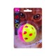 Hračka MAGIC CAT míček neonový jumbo s rolničkou 6 cm 1ks