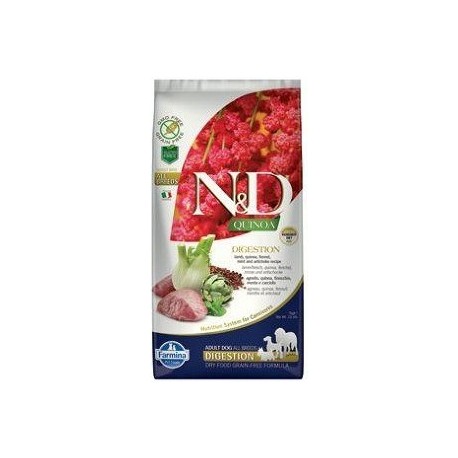 N&D GF Quinoa DOG Digestion Lamb & Fennel 7kg