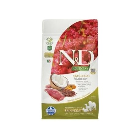 N&D GF Quinoa DOG Skin&Coat Duck & Coconut 2,5kg
