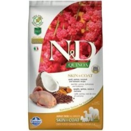 N&D GF Quinoa DOG Skin&Coat Quail & Coconut 2,5kg