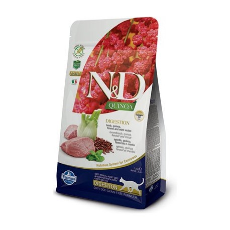 N&D GF Quinoa CAT Digestion Lamb & Fennel 300g