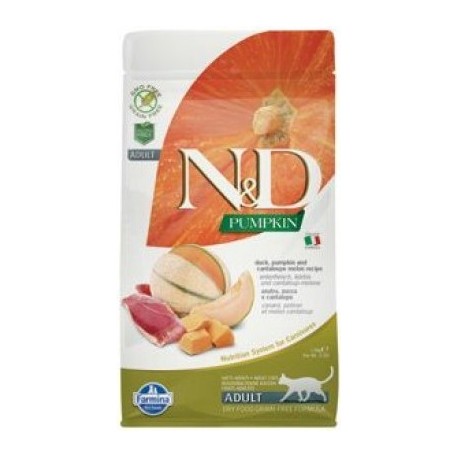 N&D GF Pumpkin CAT Duck & Cantaloupe melon 1,5kg