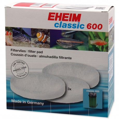 Náplň EHEIM vata filtrační jemná Classic 600 3ks