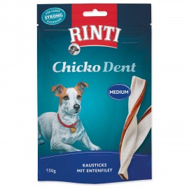 Pochoutka RINTI Extra Chicko Dent Medium kachna 150g