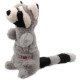 Hračka DOG FANTASY Skinneeez Plush pískací mýval 45 cm 1ks